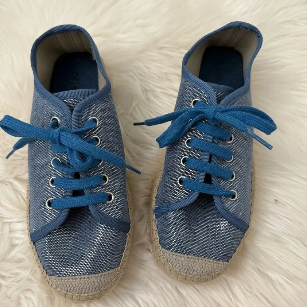 [Celtic & Co - made in Spain] Blue Espadrille Sneakers - Size 8/8.5